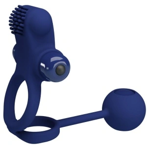 Anel Vibrador Duplo Azul Remington
