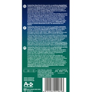 Control - nonstop dots and lines condoms 12 units - Img 2