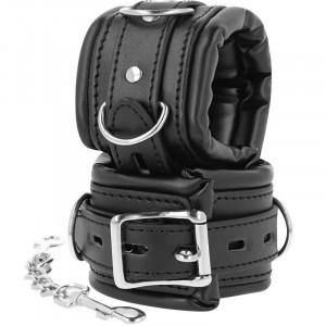 Darkness Handcuffs Wrist Cuffs Black - Img 2