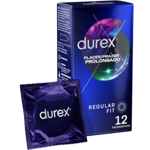 Durex - prazer prolongado atrasado 12 unidades - Img 1