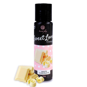 Gel Comestivel Secret Play Chocolate Branco 60 ml - Img 2
