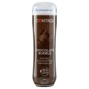 Gel Massagem Control Chocolate Bubble 200 ml