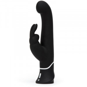 Happy Coelho G-Spot Stroker Vibrador De Coelho - Preto - Img 8