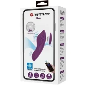 Massajador Pretty Love Mane Roxo