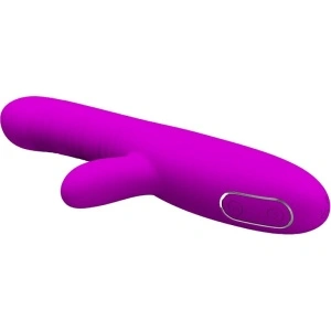 Pretty Love - Angelique Multifunções Vibrador + Estimulador De Clitóris Roxo - Img 2