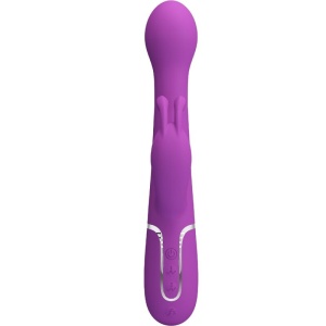 Pretty Love - Dejon 3 Em 1 Multifuncional Rabbit Vibrador Roxo - Img 2