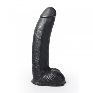 Sistema Hung Realistic George Preto 22Cm - Img 1