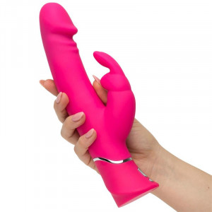Vibrador De Coelho De Densidade Dupla Do Coelho Feliz Realístico - Img 4