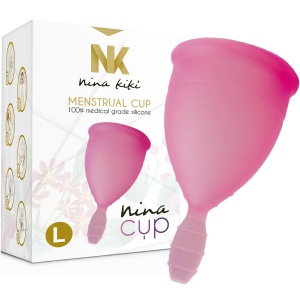 Copo Menstrual Nina Kikí Rosa S