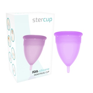 Copo Menstrual Stercup Roxo S - Img 1