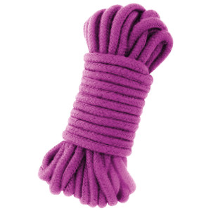 Darkness Kinbaku Rope Linen Purple 10 M - Img 2