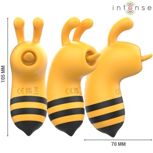 Intense - Maya Estimulador Bee Amarelo/Preto - Img 3