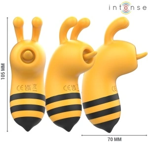 Intense - Maya Estimulador Bee Amarelo/Preto - Img 3