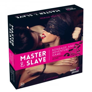 Jogo Bondage Master & Slave Cor Rosa - Img 4