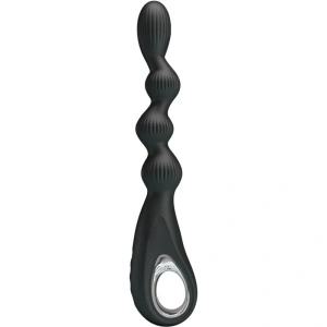 Pretty Love - Federer Vibrador Anal 12 Vibrações Preto