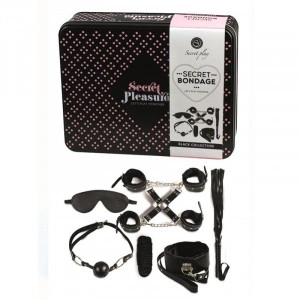 Secret Play Bdsm Set 8Pcs Black