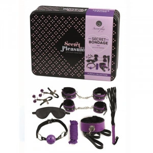 Secretplay Bdsm Set 8Pcs Purble / Black. - Img 2