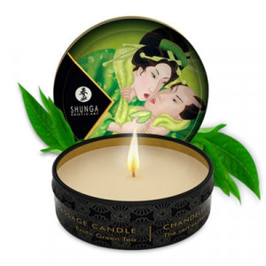Vela Massagem Shunga Afrodisíaca Chá Verde - Img 3