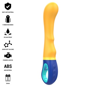 Vibrador Intenso - Shaggy Amarelo G-Spot - Img 1