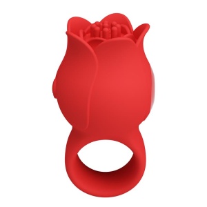 Vibrador Pretty Love Jae Rose 10 Vibrações Vermelho - Img 2