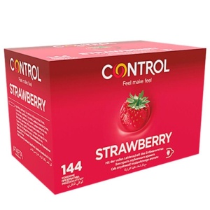 Caixa Preservativos Morango Profissional 144 pcs