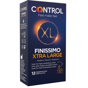 Control - preservativos finissimo xl 12 unidades - Img 1
