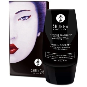 Creme Orgasmo Feminino Shunga Secret Garden