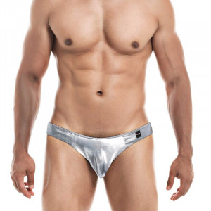 Cut4Men - Low Rise Brief Silver S - Img 1