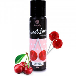 Gel Comestivel Secret Play Chupa-Chupa Cereja 60 ml - Img 4