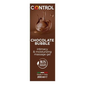 Gel Massagem Control Chocolate Bubble  200 ml