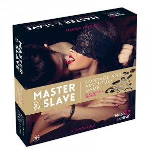 Jogo Bondage Master & Slave Cor Bege