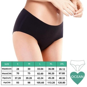 Ocean Cuecas Menstruais Resistente - L - Img 2