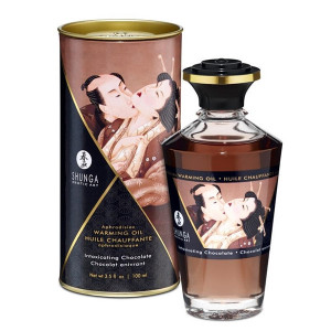 Óleo Massagem Afrodisiaco Shunga Chocolate 100 ml - Img 4