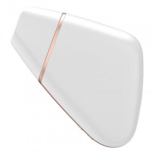 Satisfyer Connect - Love Triangle Branco / Ouro - Img 3