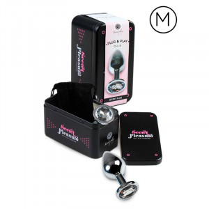 Secretplay Plug Anal Aluminio 8Cm