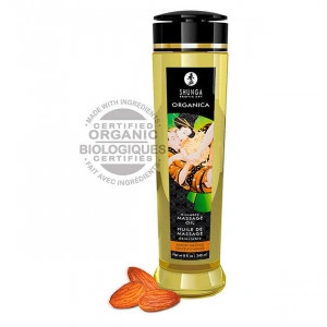 Shunga Kissable Massage Oil Organica 240Ml - Img 2