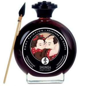 Tinta Corporal Shunga Chocolate 100ml - Img 4