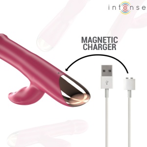 Vibrador Multifuncional Intense Chloe 3 em 1 Vermelho