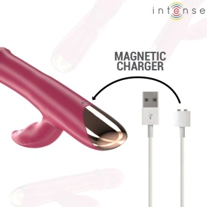 Vibrador Multifuncional Intense Chloe 3 em 1 Vermelho