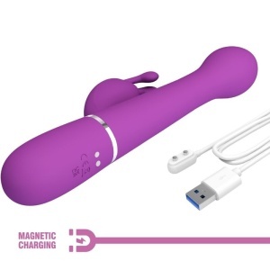 Vibrador Pretty Love Dejon Multifuncional Roxo