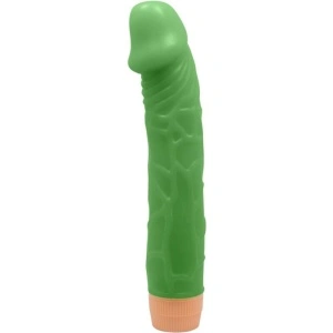 Vibrador Realista Baile Bill Verde 22,5 Cm