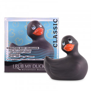 I Rub My Duckie Classic Vibrating Duck Black - Img 5