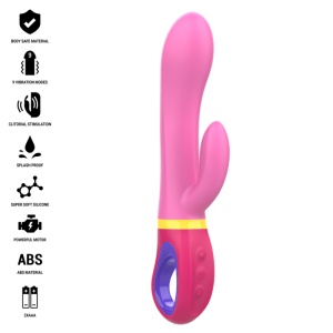 Intenso - Vibrador De Coelho Rosa Daphne - Img 1