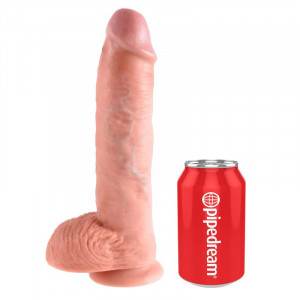 King Cock 10 "Dildo Com Bolas 25,4 Cm - Img 3