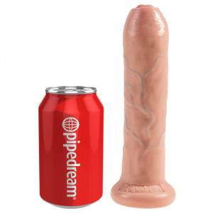 King Cock Realistic Dildo Uncut Carne 19 Cm - Img 5