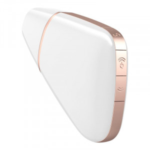 Satisfyer Connect - Love Triangle Branco / Ouro - Img 4