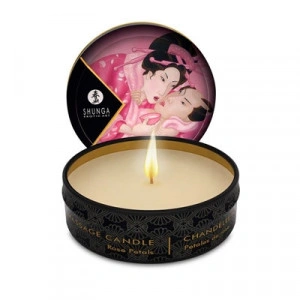 Vela Massagem Shunga Afrodisíaca Rosa - Img 4