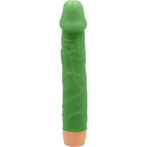 Vibrador Realista Baile Bill Verde 22,5 Cm