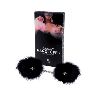 Algemas Metal Marabou Pretas