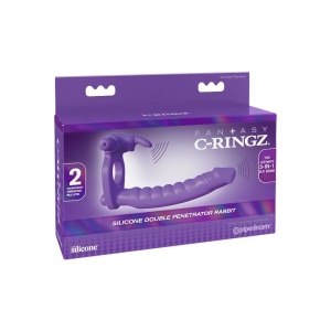 Anel Peniano Pipedream Fantasy C-Ringz Duplo Vibrador